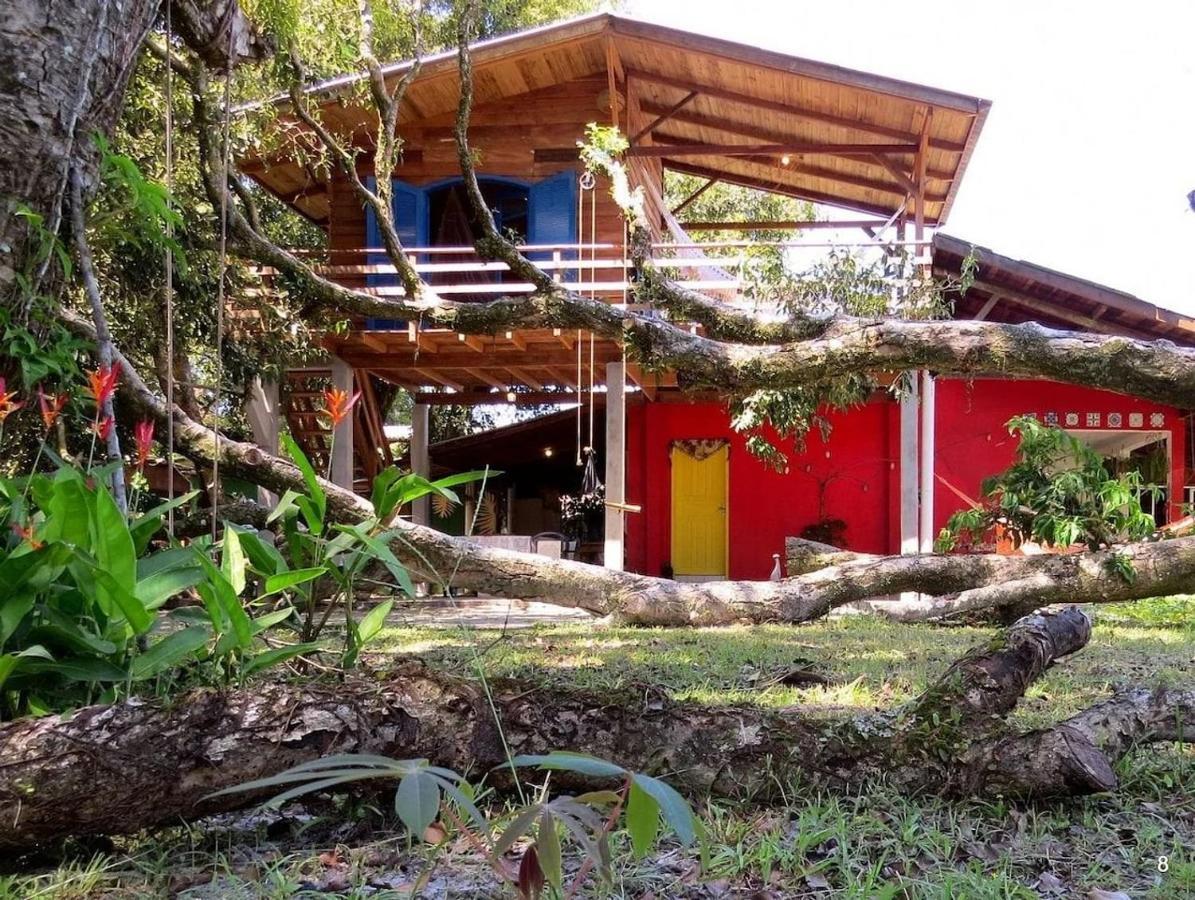 Casa Estilosa E Rustica Com Vista Para O Por Do Sol Da Ilha Do Mel! Exterior foto