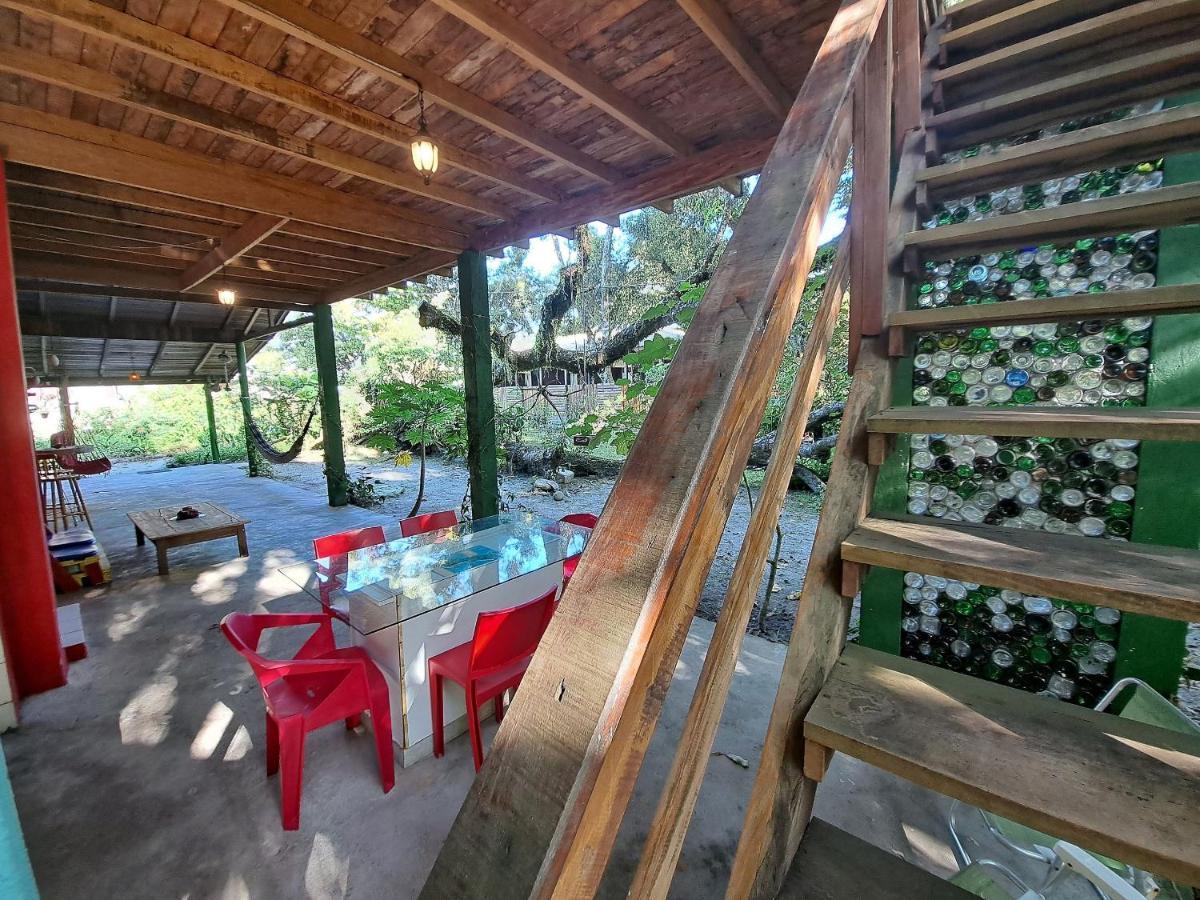 Casa Estilosa E Rustica Com Vista Para O Por Do Sol Da Ilha Do Mel! Exterior foto